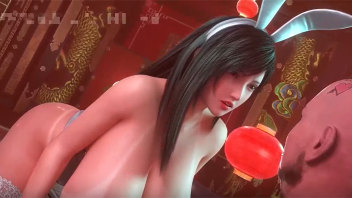 这样挺拔粉嫩的G奶，一边使劲揉捏，一边吮吸轻咬着奶头，那淫荡的叫床声真是一浪一浪的